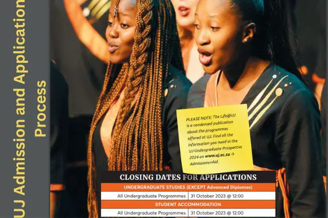 UJ Admission and Application Process