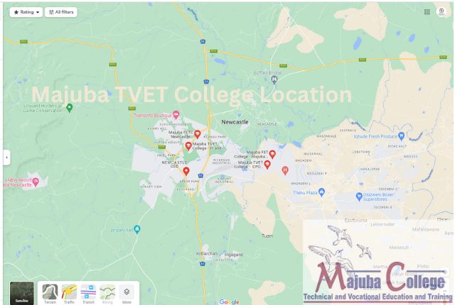 Majuba TVET College Location 