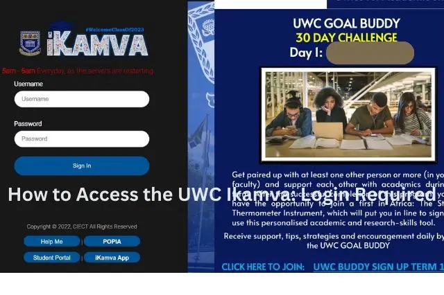 How to Access the UWC Ikamva Login Required