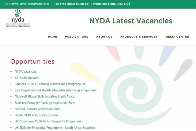 NYDA Vacancies