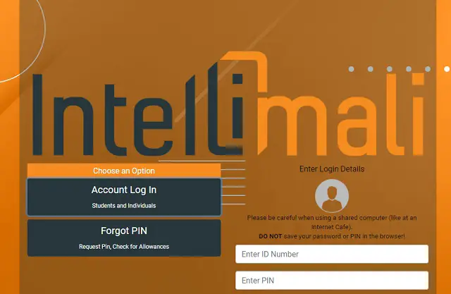 Intellimali Student Portal