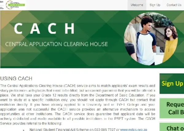CACH Online Application