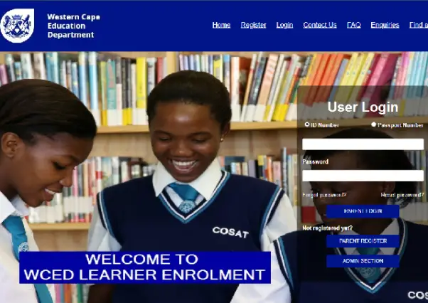 WCED Login Portal