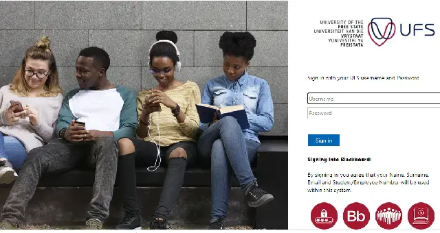 UFS Blackboard Login