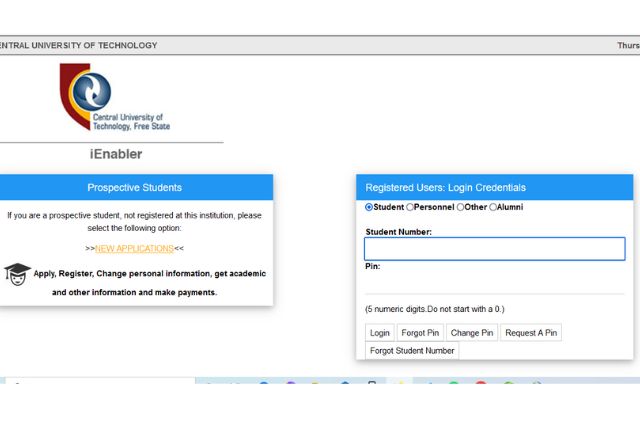 CUT Online Application Guide