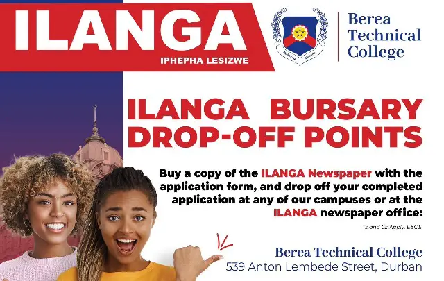 Berea Technical College Ilanga Bursary