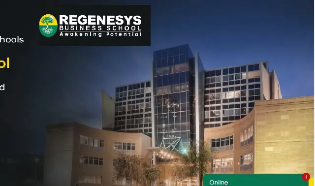 Regenesys Online Application