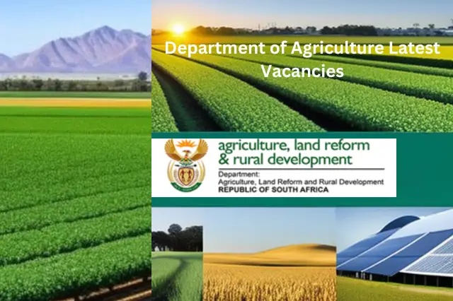 Department of Agriculture Latest Vacancies
