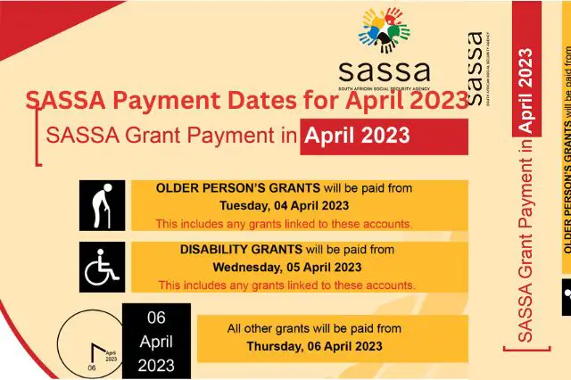 SASSA Payment Dates for July 2023
