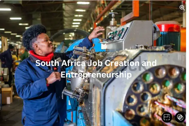 South Africa Job Creation and Entrepreneurship
