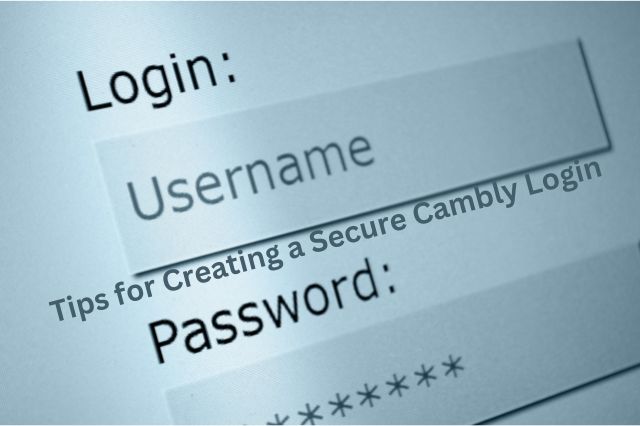 Tips for Creating a Secure Cambly Login