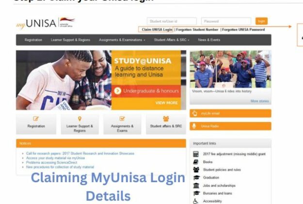 Myunisa email account