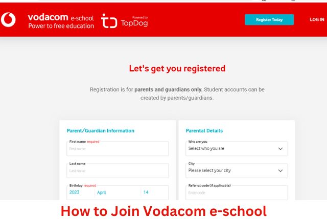 How to Join Vodacom e-school