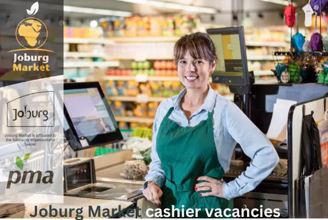 Joburg Market cashier vacancies
