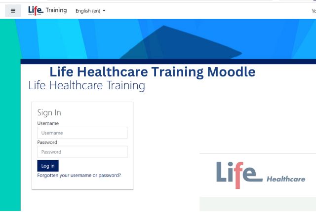 Life Healthcare Training Moodle