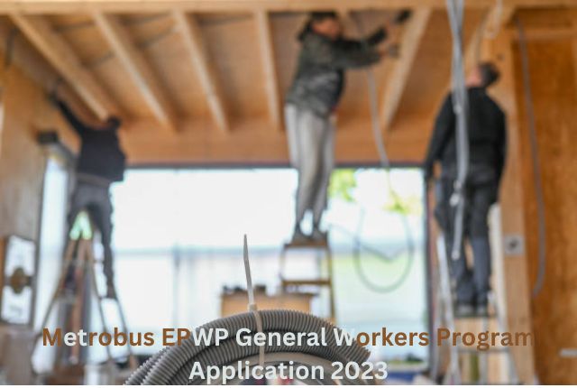 Metrobus EPWP General Workers Program Application 2023