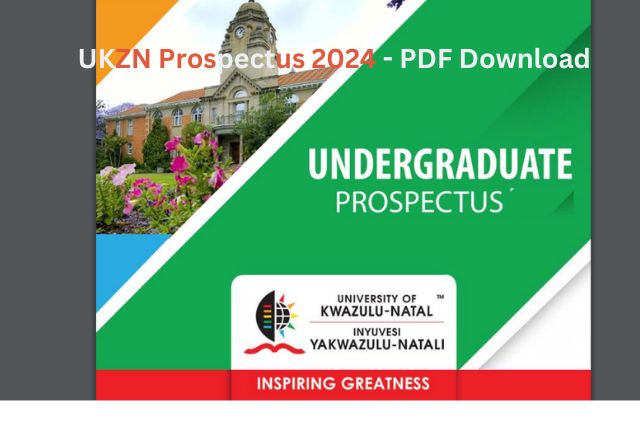 UKZN Prospectus 2024 - PDF Download