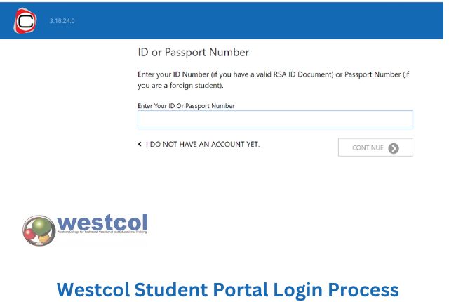Westcol Student Portal Login Process