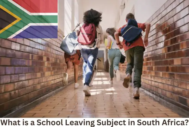 What is a School Leaving Subject in South Africa