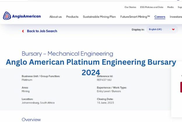 Anglo Engineering Anglo American Platinum Engineering Bursary 2024 - Explore the Best of ...