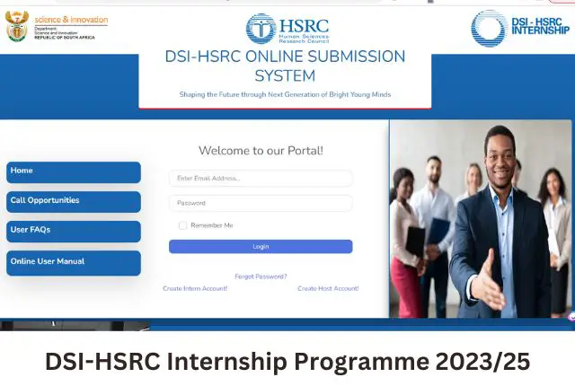 DSI-HSRC Internship Programme 202325