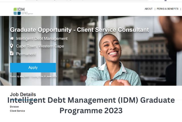 Intelligent Debt Management (IDM) Graduate Programme