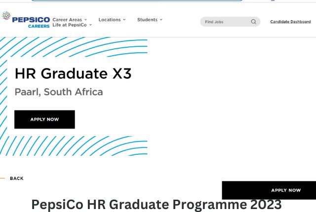 PepsiCo HR Graduate Programme 2023