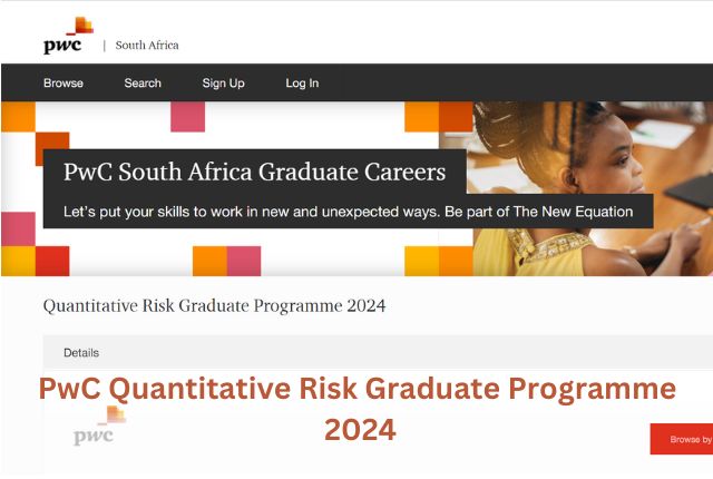 PwC Quantitative Risk Graduate Programme 2024