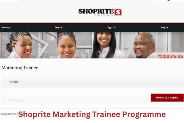 Shoprite Marketing Trainee Programme