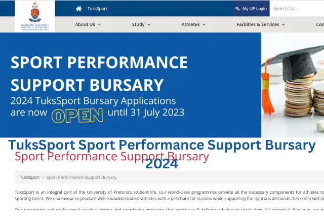 TuksSport Sport Performance Support Bursary 2024