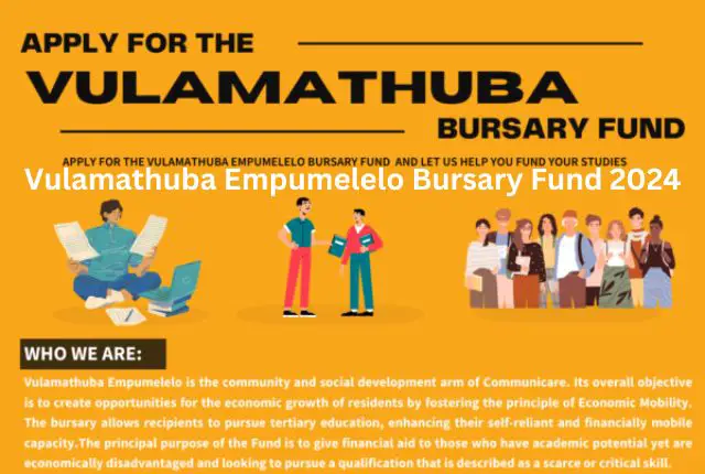 Vulamathuba Empumelelo Bursary Fund 2024
