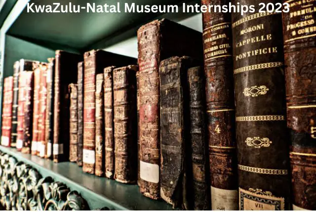 KwaZulu-Natal Museum Internships 2023