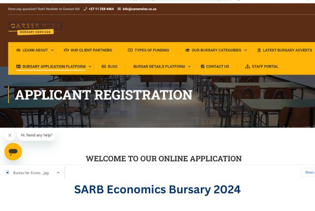 SARB Economics Bursary 2024
