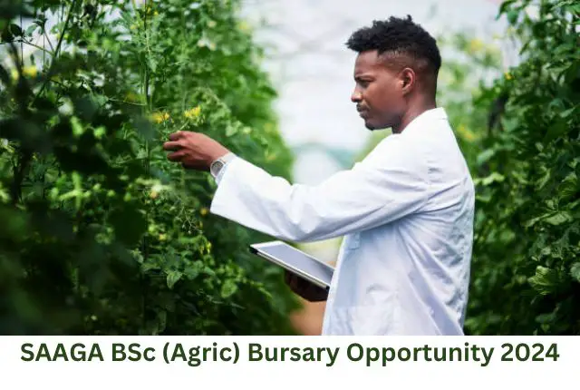 SAAGA BSc (Agric) Bursary Opportunity 2024