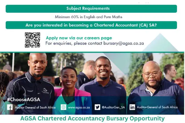 AGSA Chartered Accountancy Bursary Opportunity