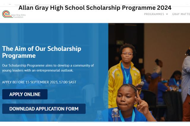 Allan Gray High School Scholarship Programme 2024