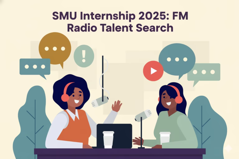 We are pleased to announce that the application for the 2025 SMU FM Radio Talent Search is now open. This is a call for Presenters, News Readers & Technical Crew.