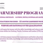 Tshwane North TVET College Learnership 2025