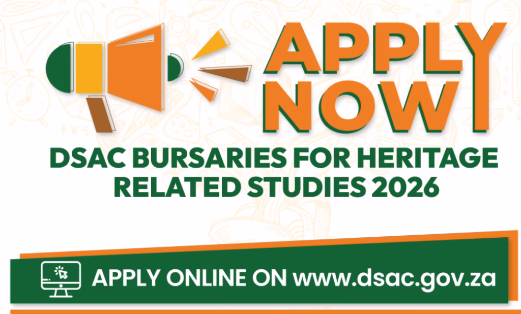 DSAC Heritage Bursary for 2026