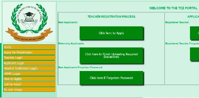 TCZ Renewal Online